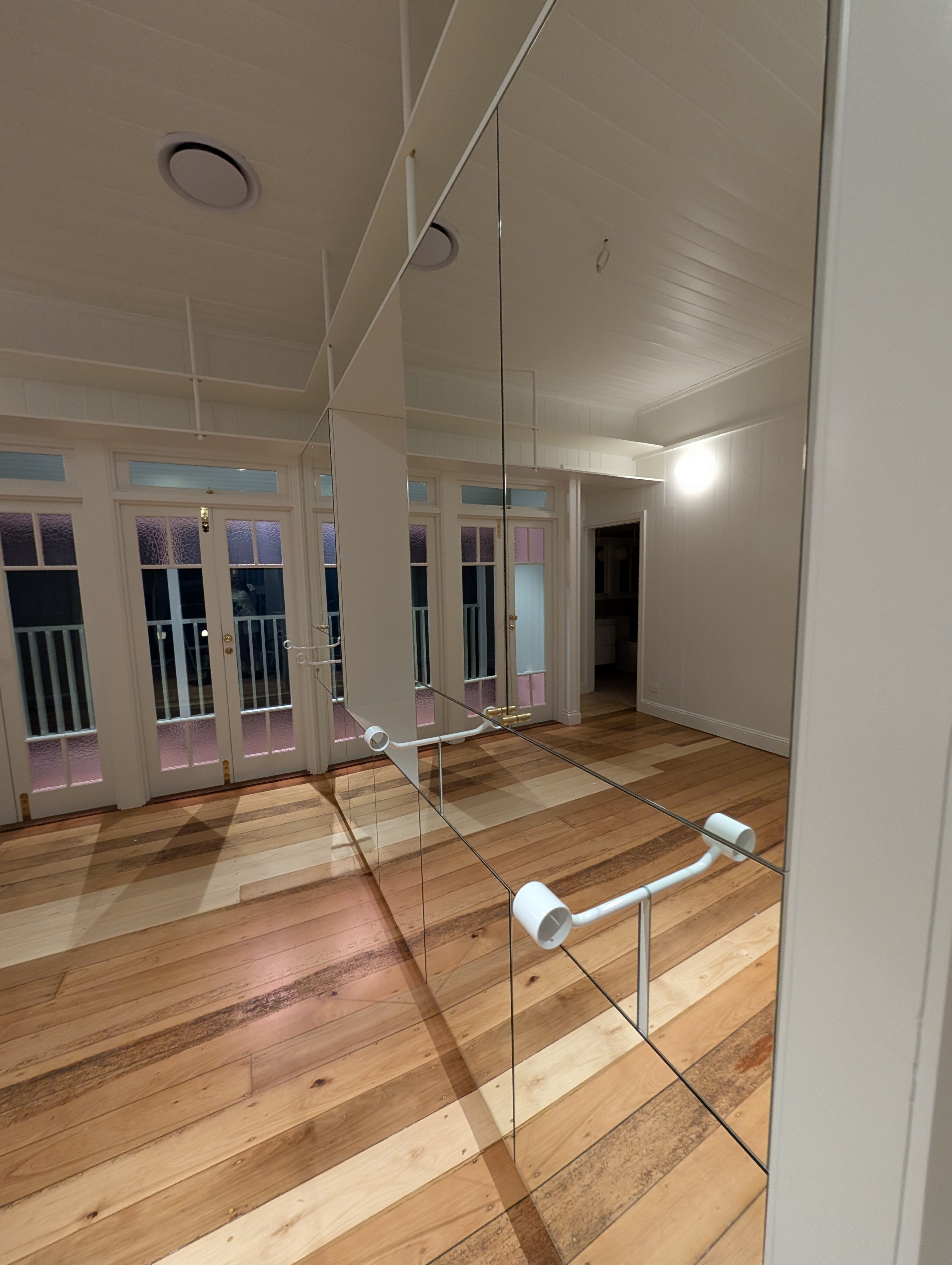 Family home before spring cleaning